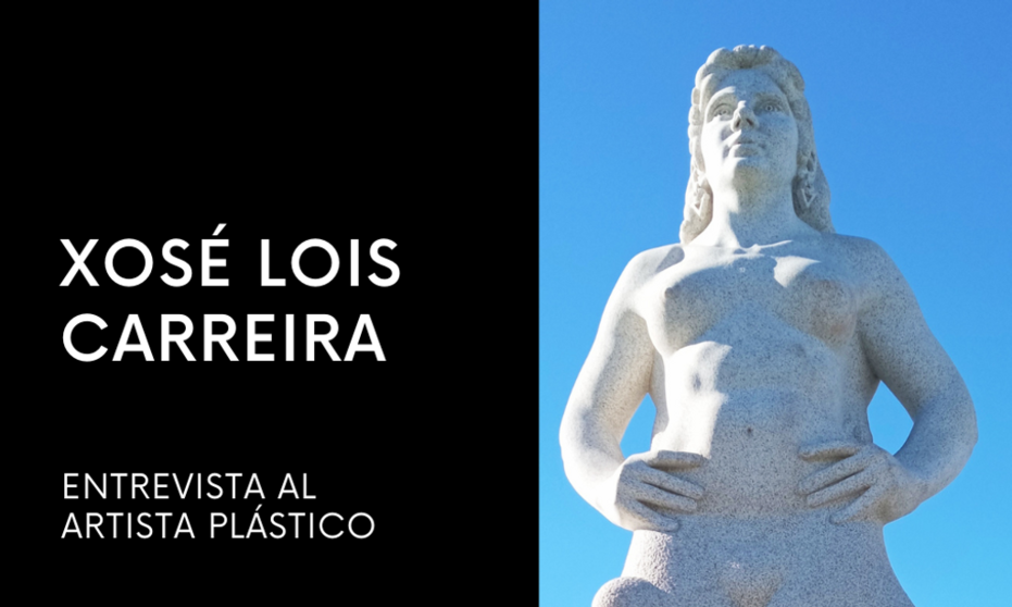 A Dama da Lagoa e Xosé Lois Carreira, protagosnistas da revista Mundoarti